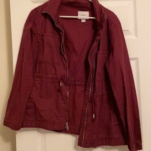 Burgundy Old Navy M Jacket